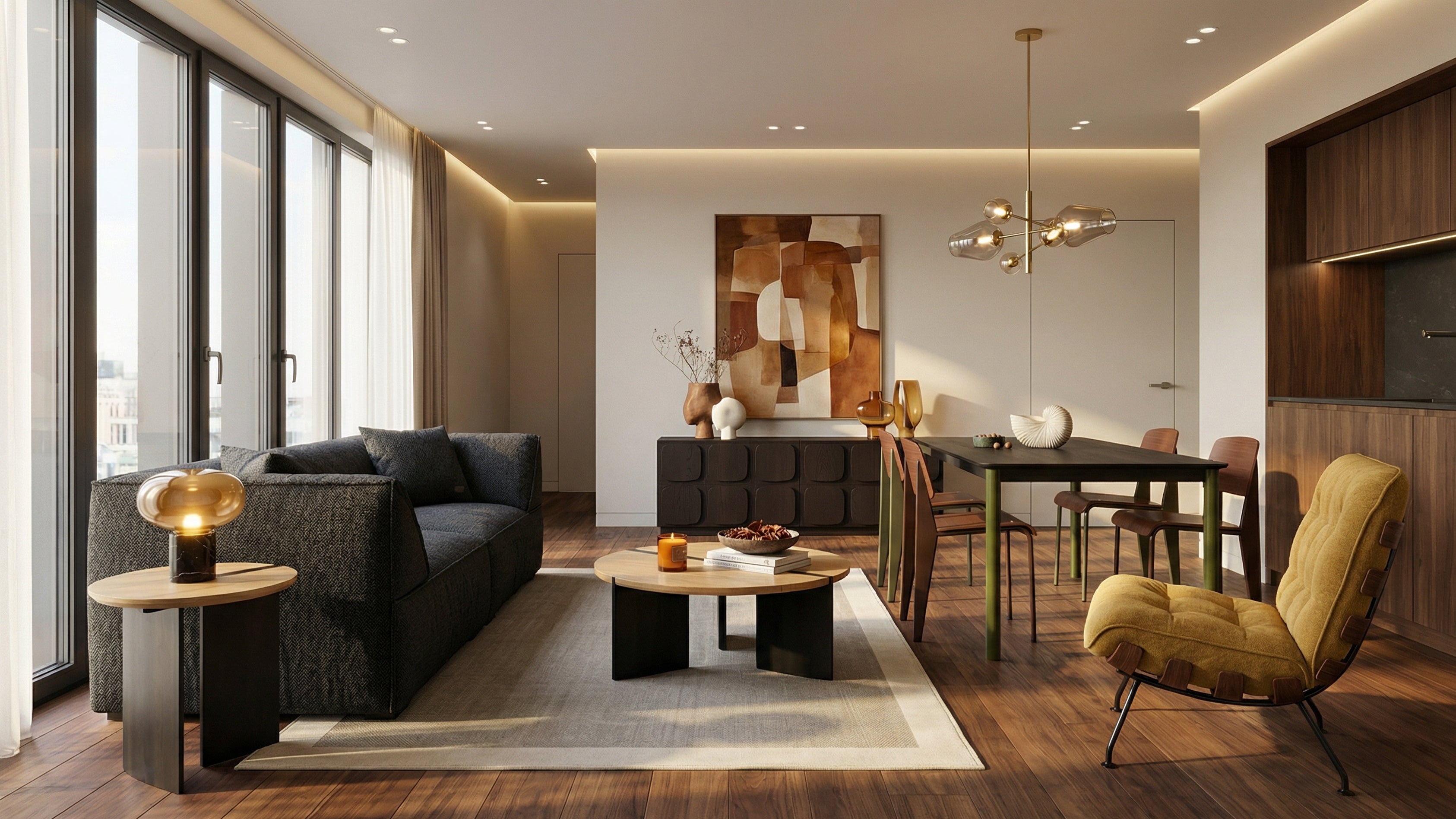 Trendy｜Small Space Miracle: One Set for a Luxury Home