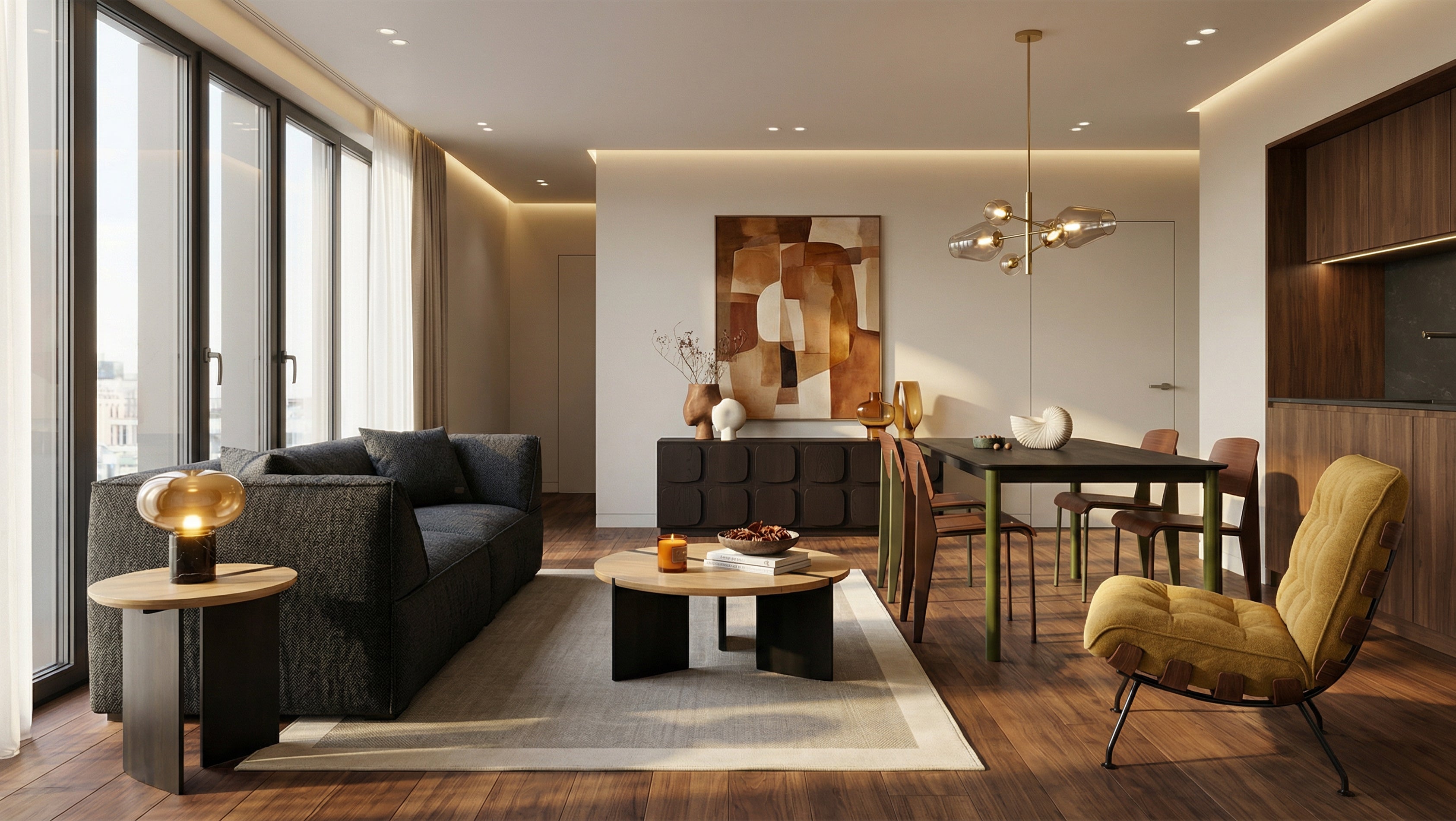 Trendy｜Small Space Miracle: One Set for a Luxury Home