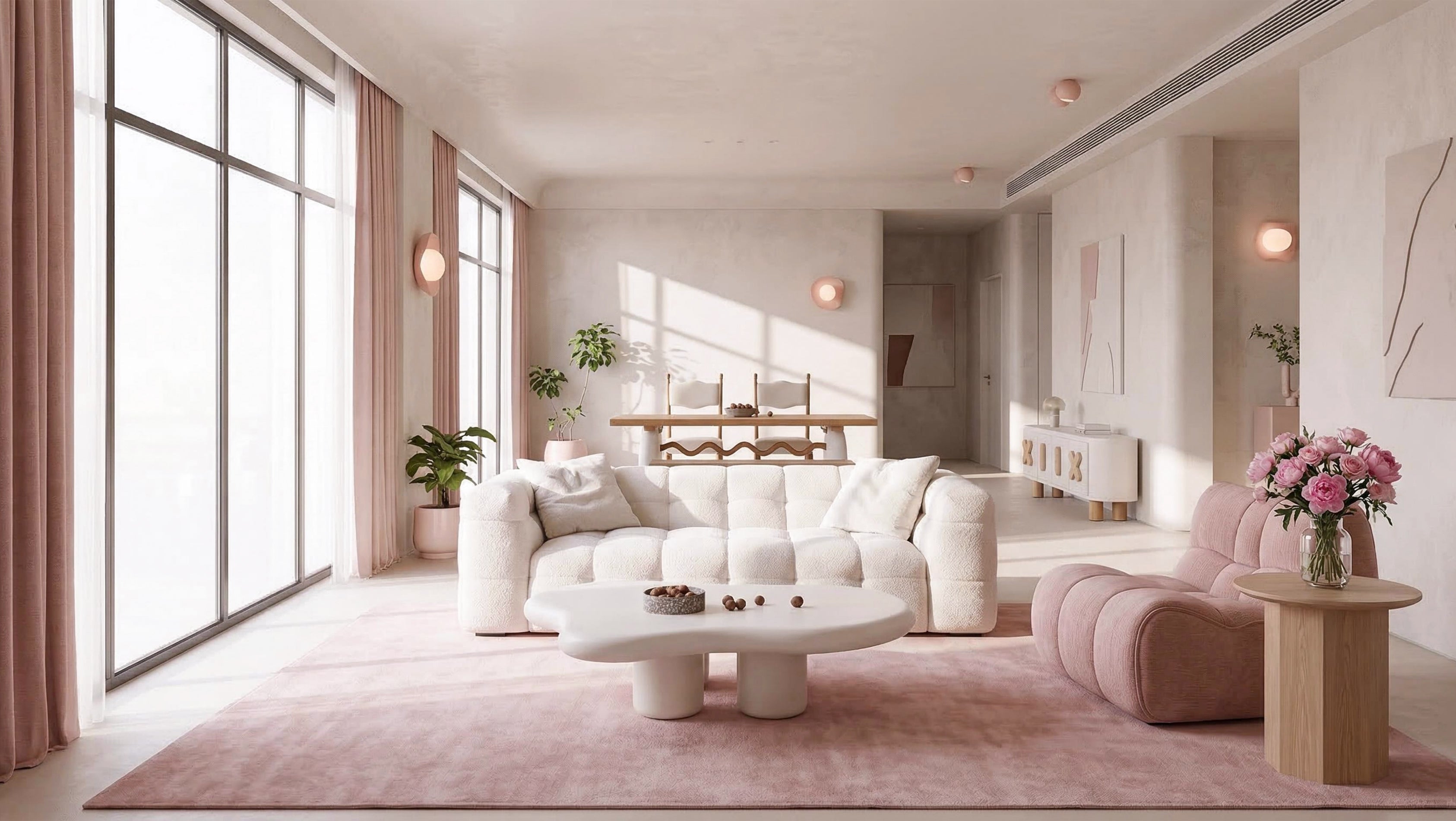 Bliss Pink | Sweet Cool Girl’s Dream Home, Perfectly Cozy