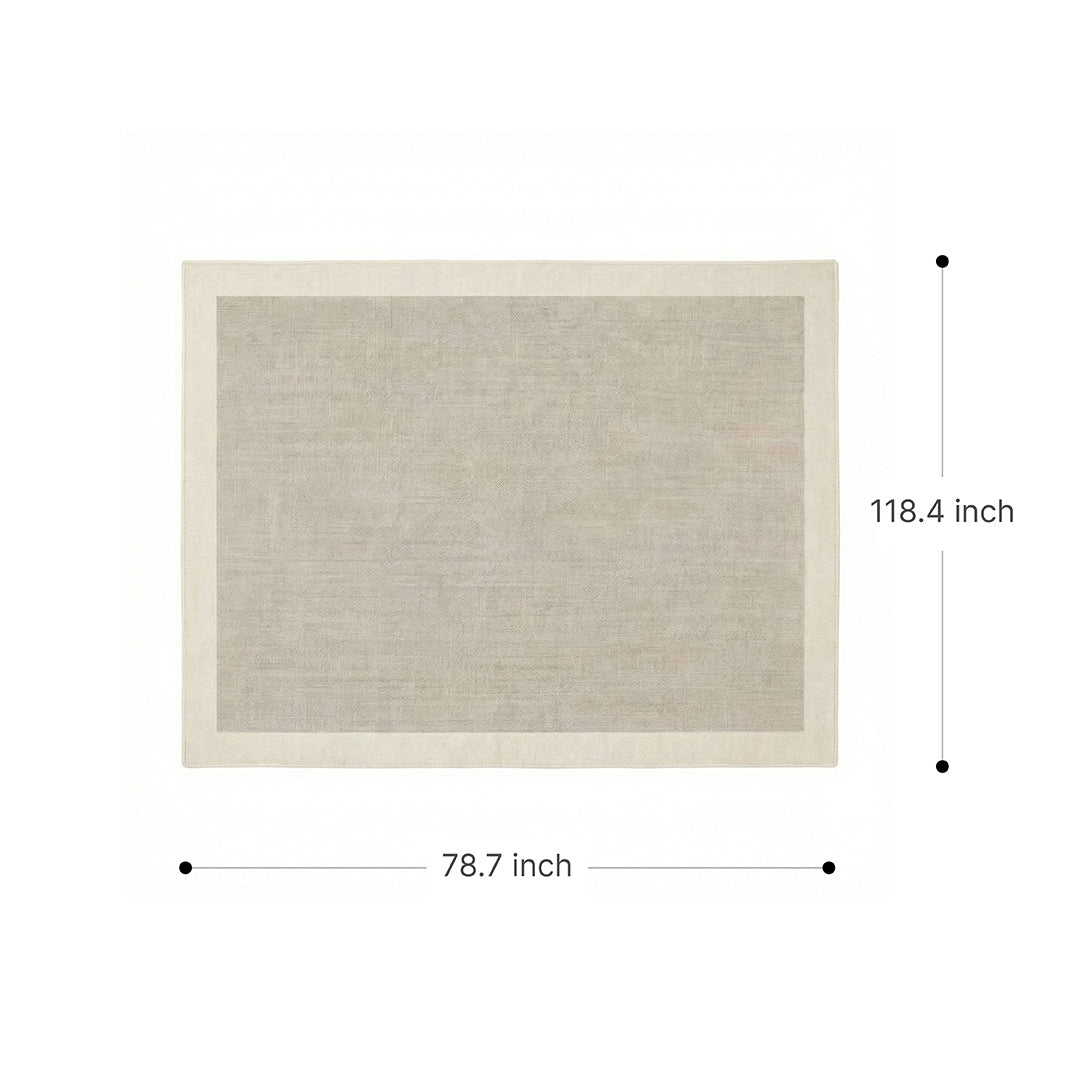 Premium Waterproof Area Rug, Stain Resistant Wipeable Indoor Carpet, Anti-Slip Anti-Static Floor Mat for Living Room Bedroom Sofa Bedside