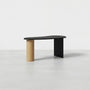 Designer Desk, Minimalist Home Office Table, Spacious Solid Wood Study Desk for Bedroom & Study Room