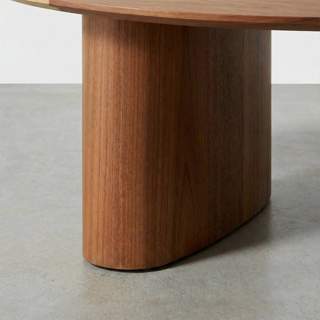 French Retro Solid Ash Wood Desk, Large Long Writing Table for Home Office Study, Natural Wood Style