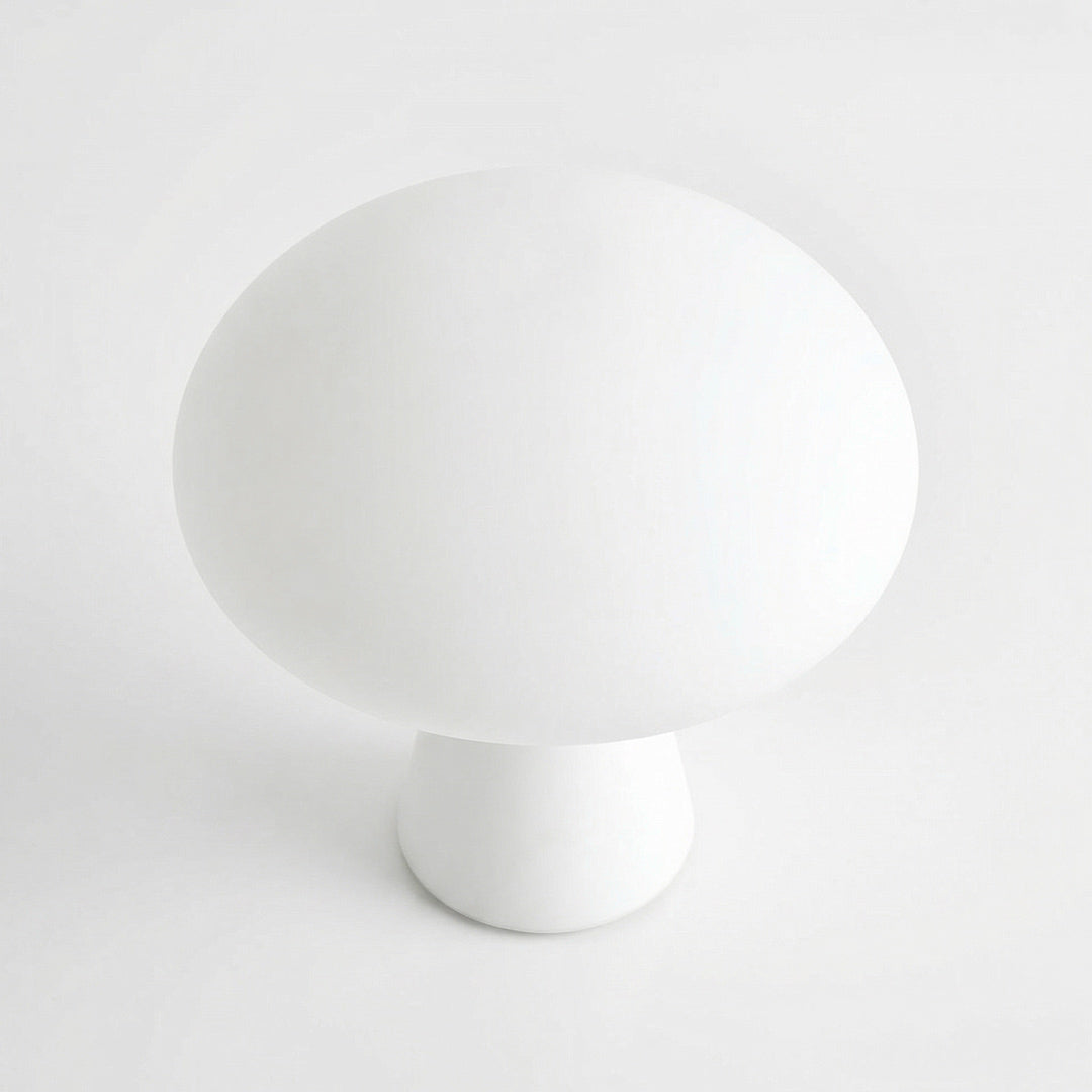 French Mushroom Table Lamp, Mid-Century Vintage Touch Dimmable Rechargeable Bedside Lamp for Bedroom
