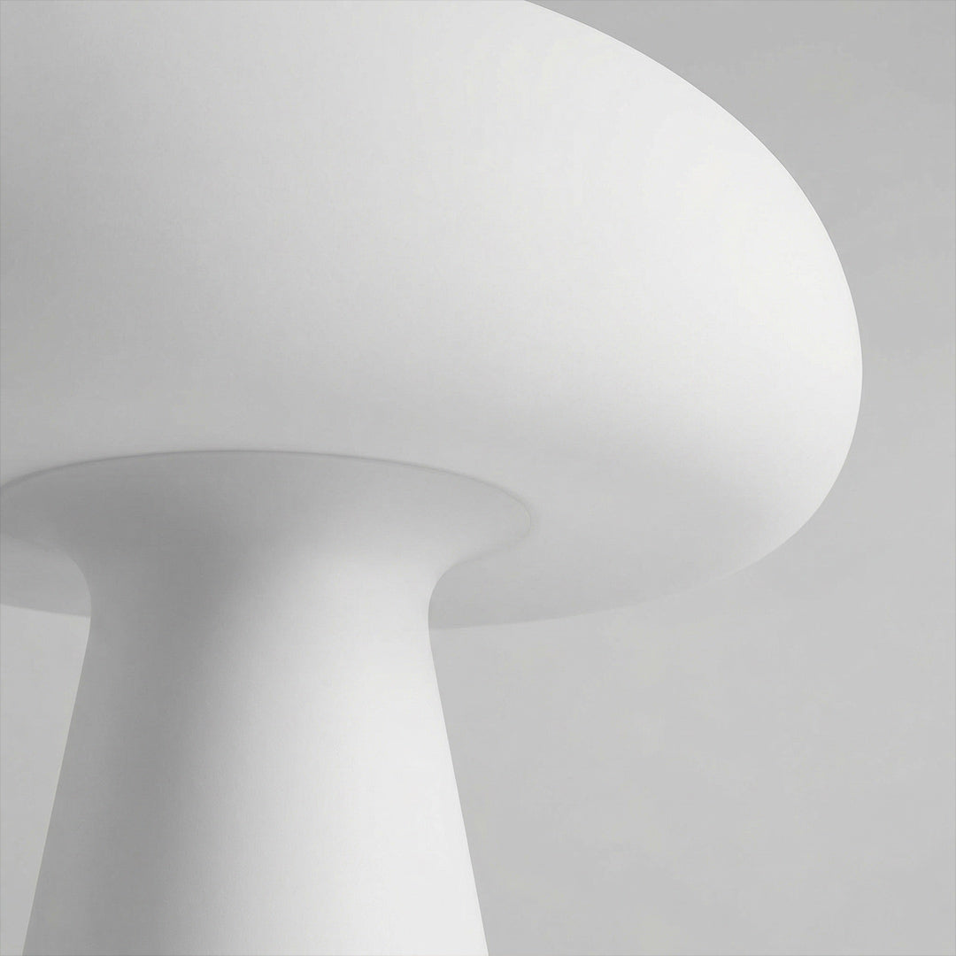 French Mushroom Table Lamp, Mid-Century Vintage Touch Dimmable Rechargeable Bedside Lamp for Bedroom