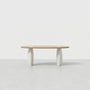 Light French Vintage Desk, North American FAS Grade Solid Wood Edge Study Desk for Bedroom