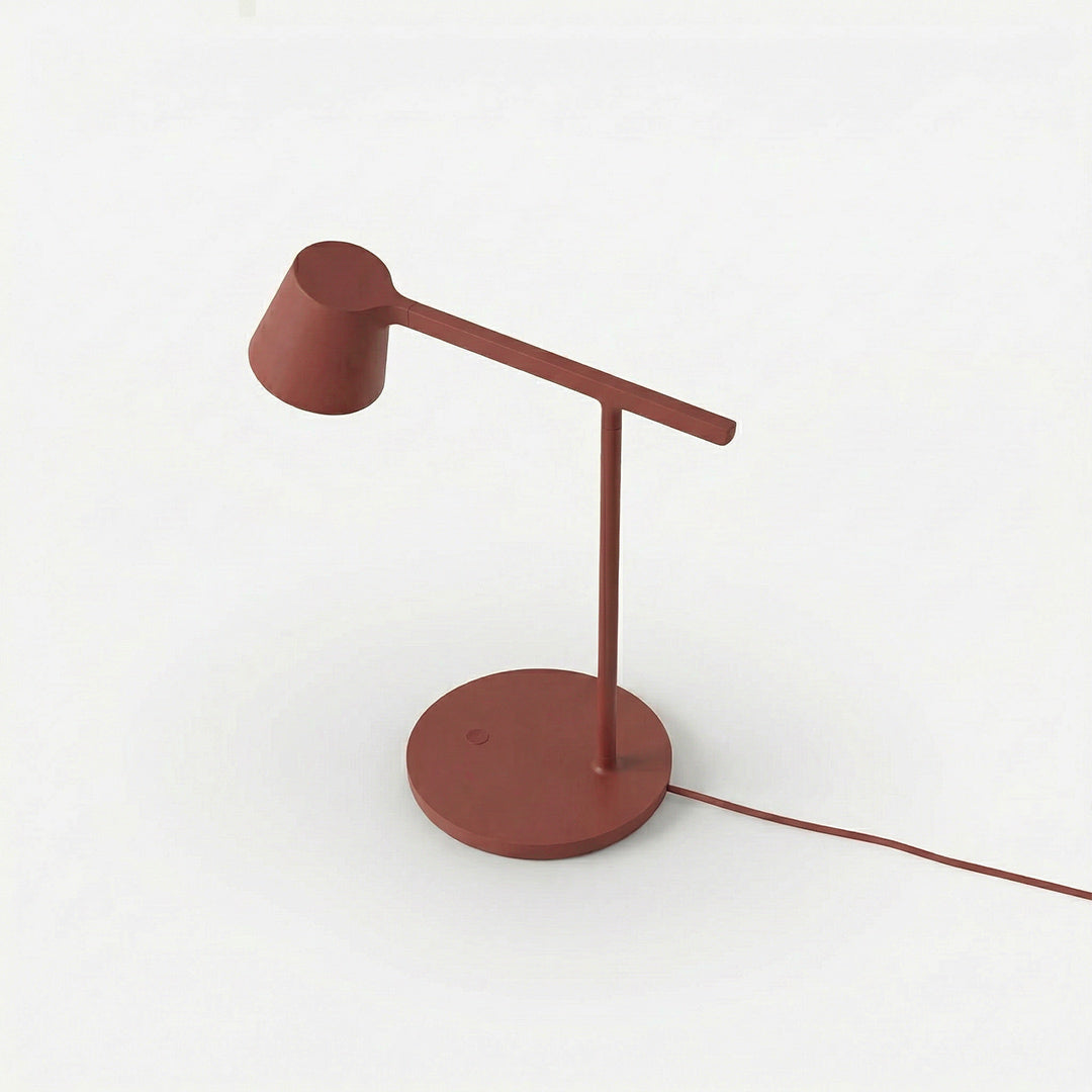 Danish Designer Minimalist Table Lamp, Dimmable Reading Desk Lamp for Bedroom Study